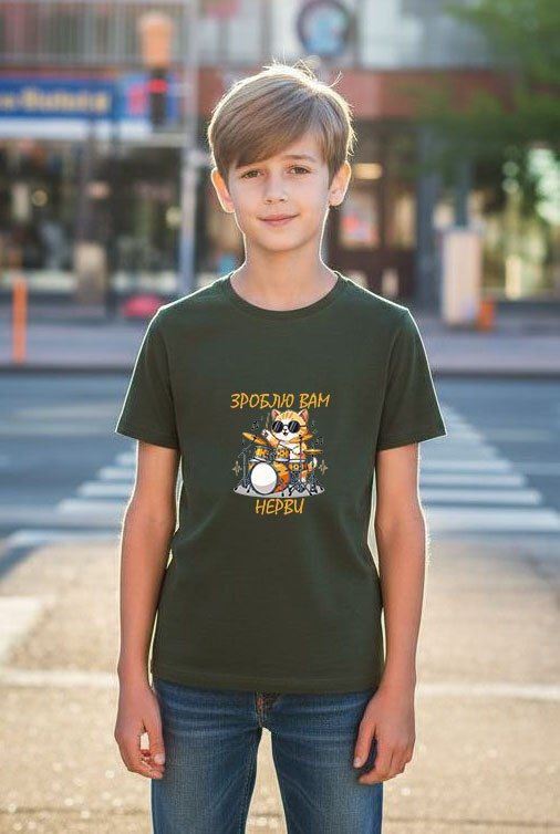 Футболка Mary Brand (134-152) 567 khaki (лето)