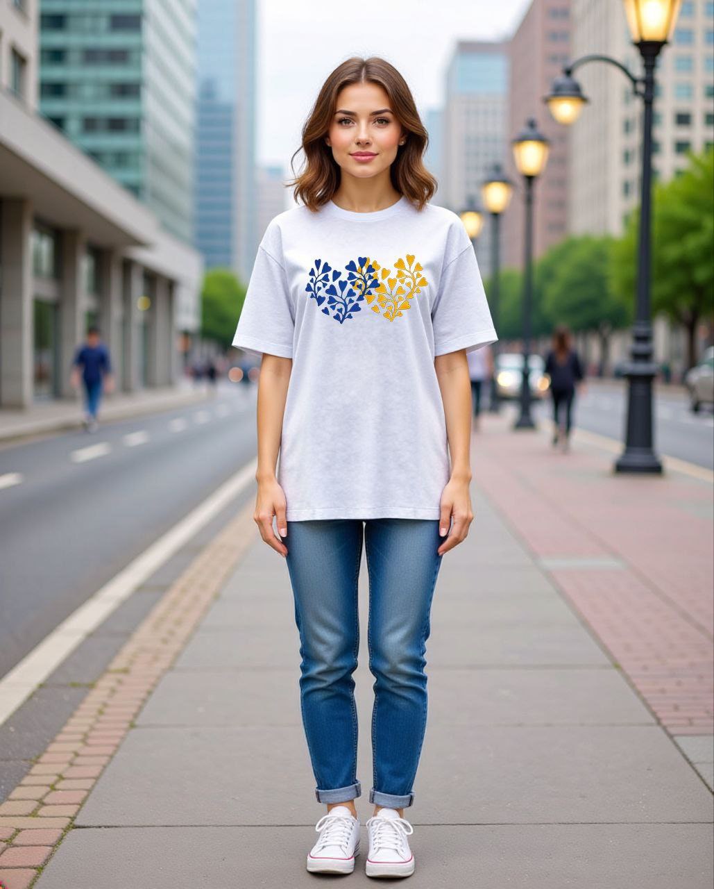 Футболка Mary Brand (44-50) 572 white (лето)