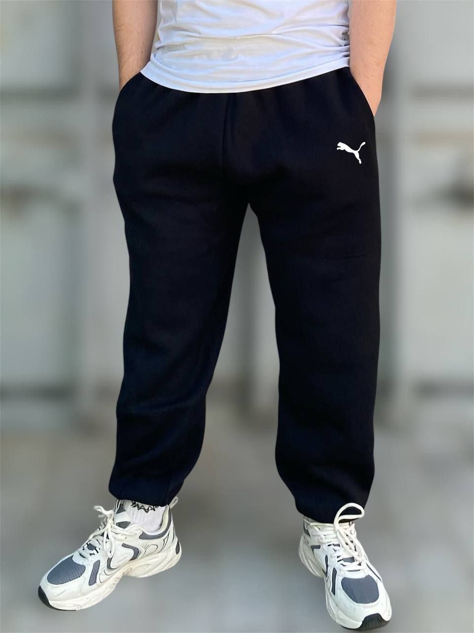 Штаны спорт Mary Brand (46-52) 579 black (деми)