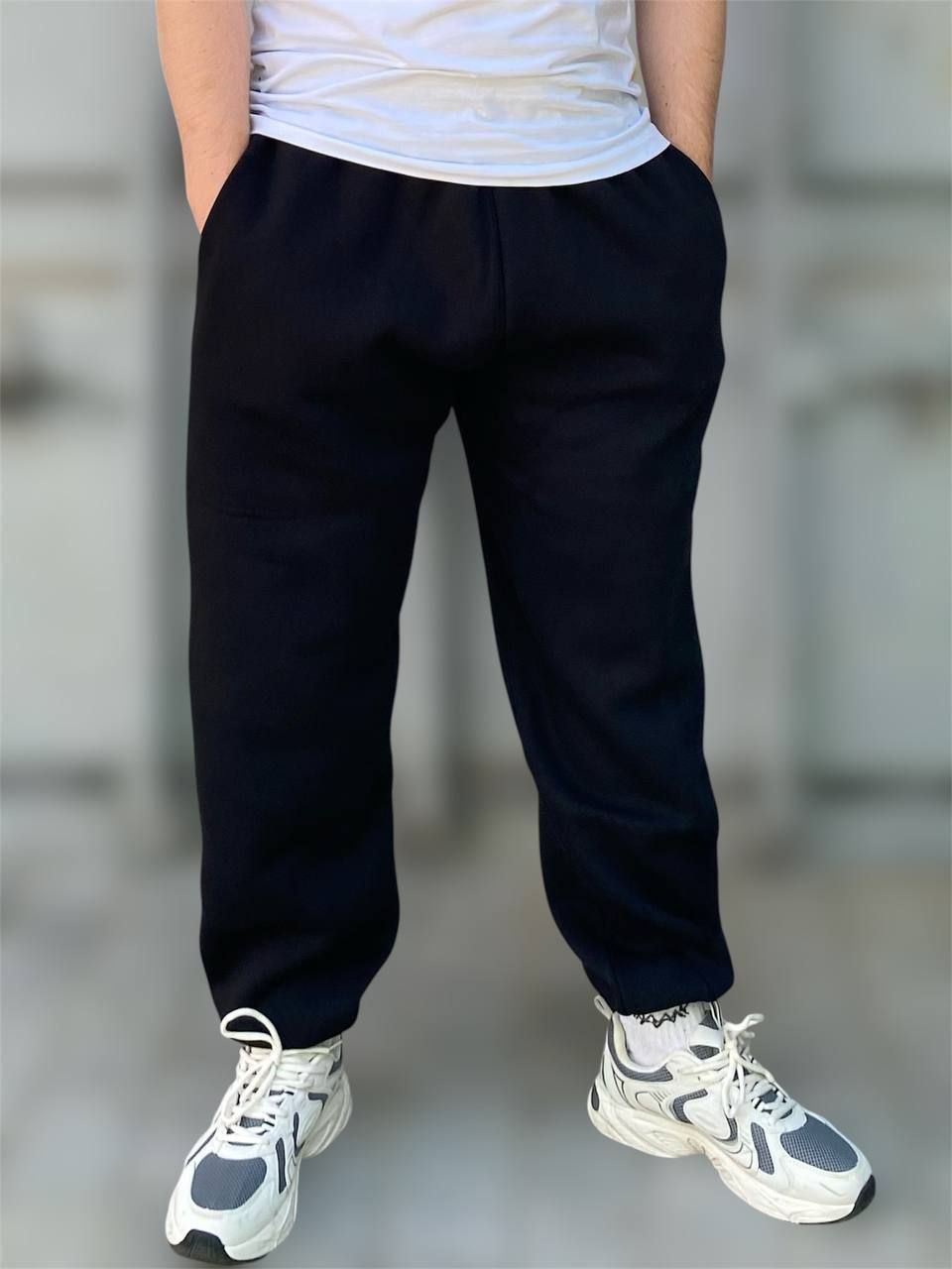 Штаны спорт Mary Brand (46-52) 582 black (деми)