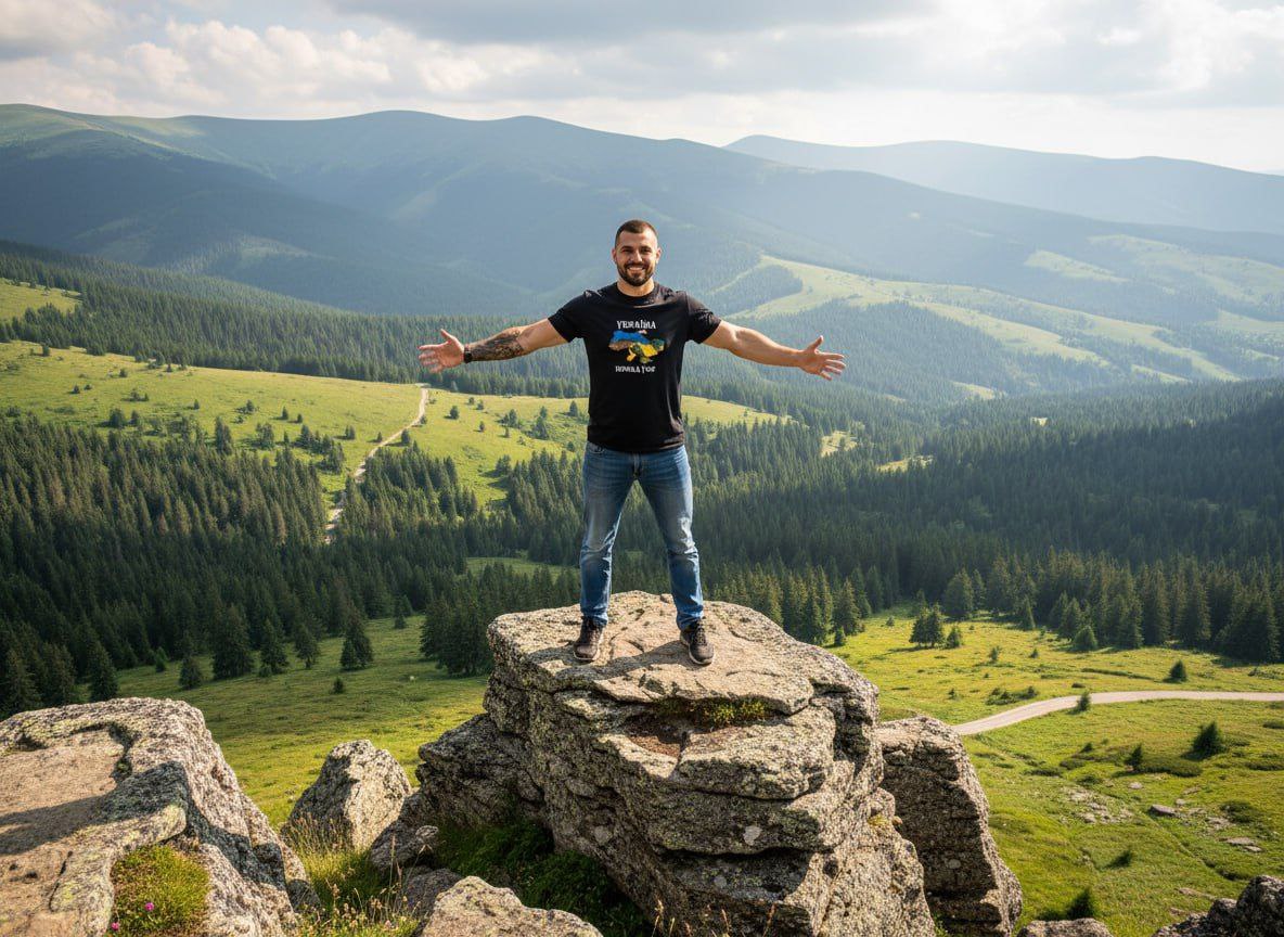 Футболка Mary Brand (44-54) 621 black (лето)