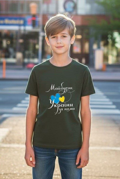 Футболка Mary Brand (134-152) 803 green (лето)