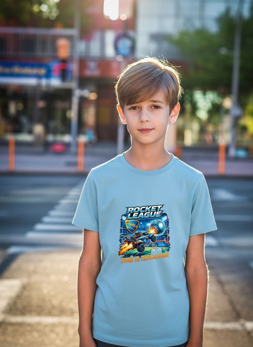 Футболка Mary Brand (134-152) 821 l.blue (лето)