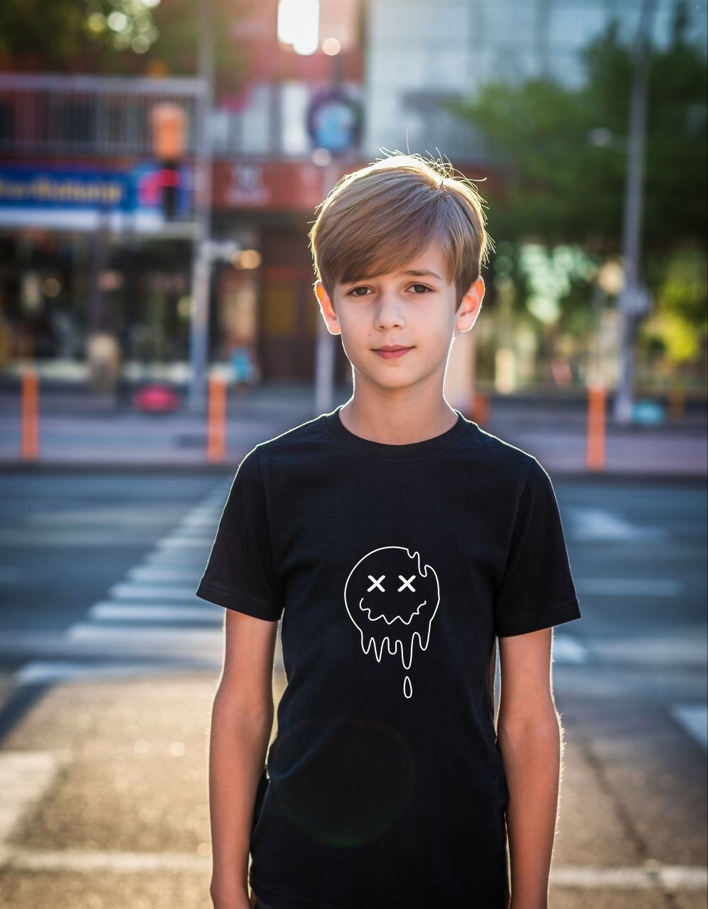 Футболка Mary Brand (134-152) 827 black (лето)