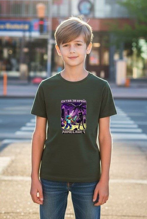 Футболка Mary Brand (134-152) 832 green (лето)