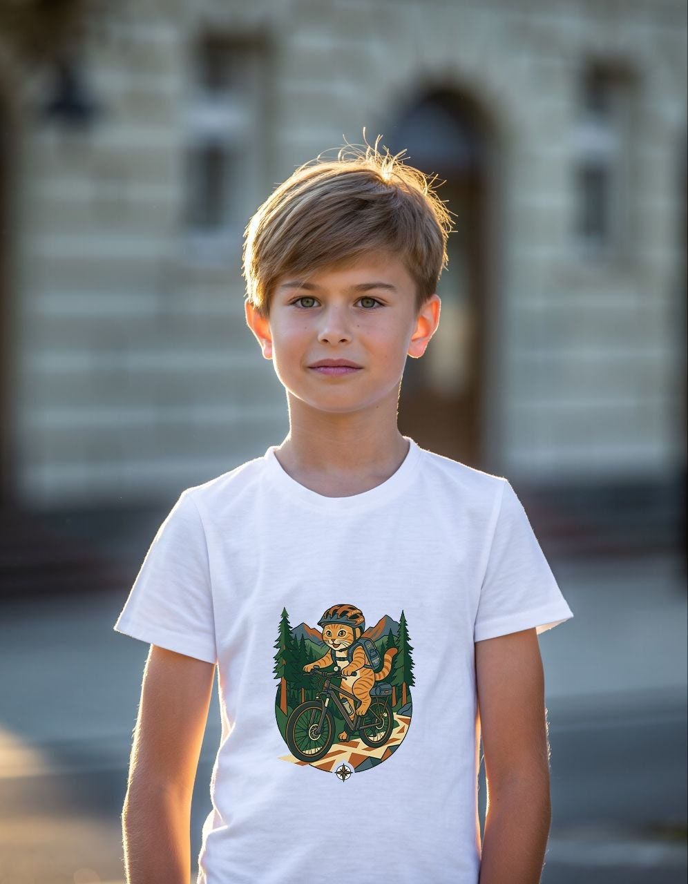 Футболка Mary Brand (134-152) 834 white (лето)