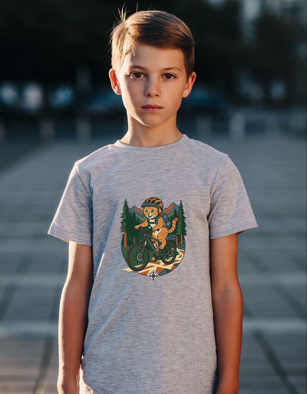 Футболка Mary Brand (134-152) 837 grey (лето)