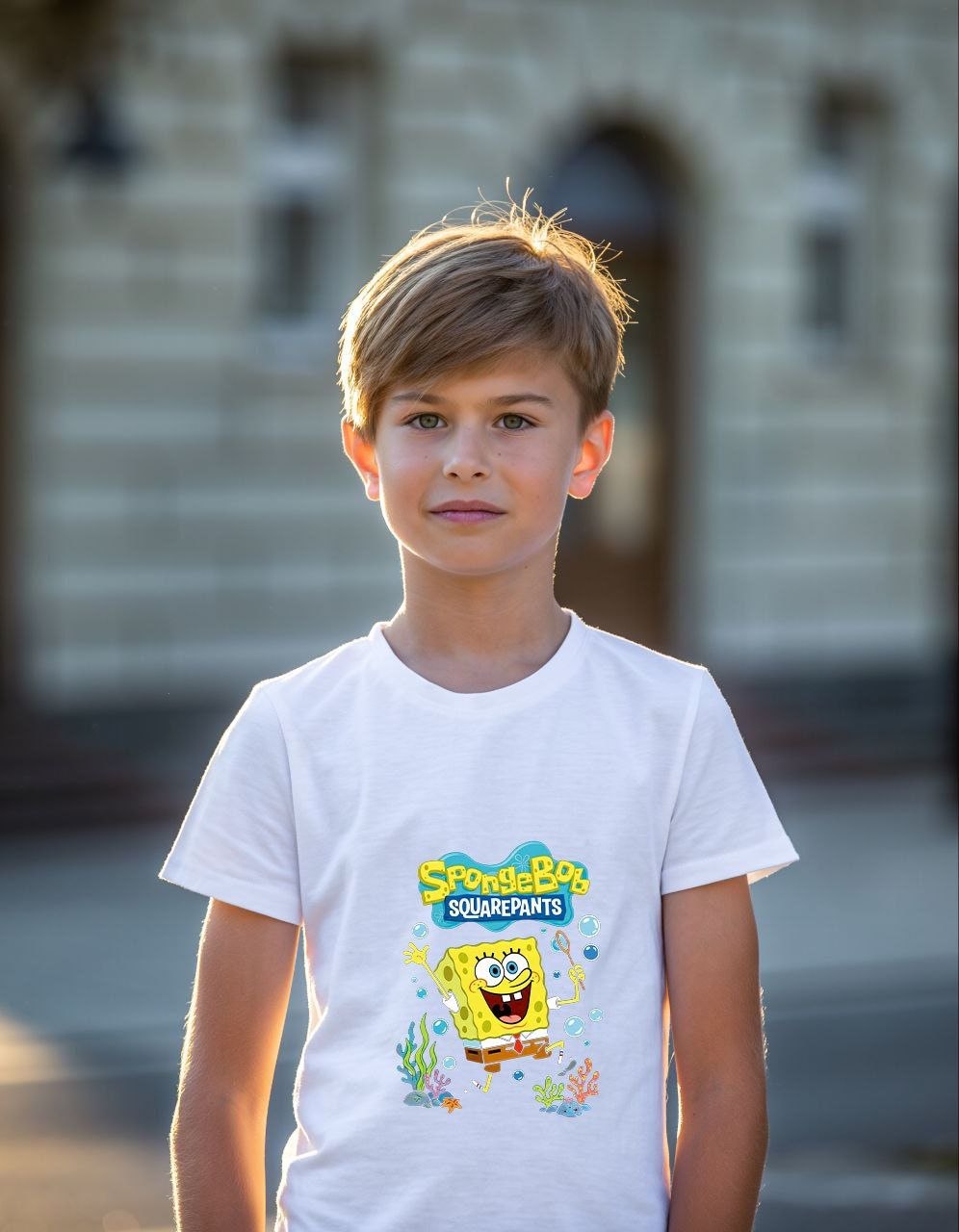 Футболка Mary Brand (134-152) 839 white (лето)