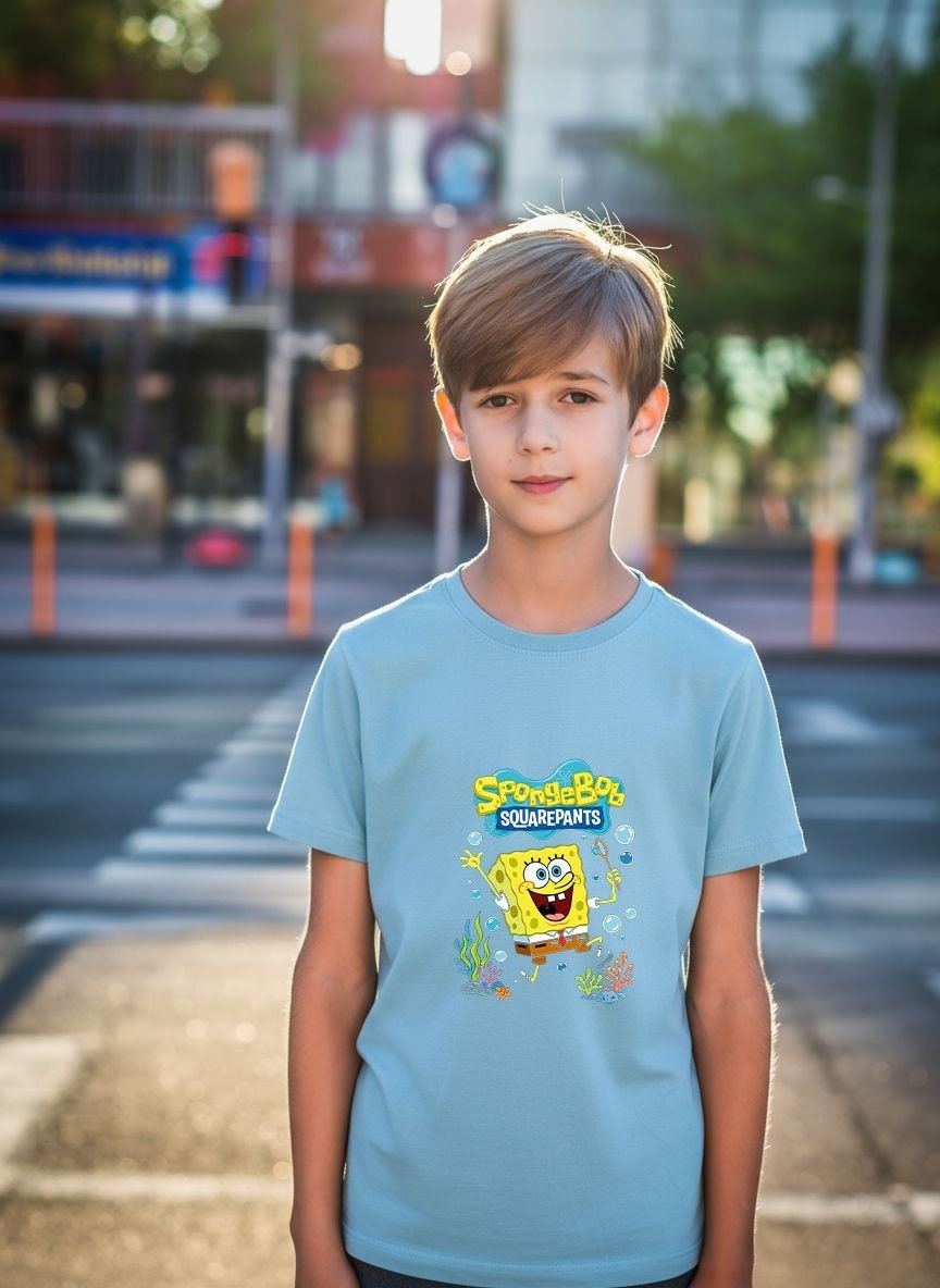 Футболка Mary Brand (134-152) 840 l.blue (лето)