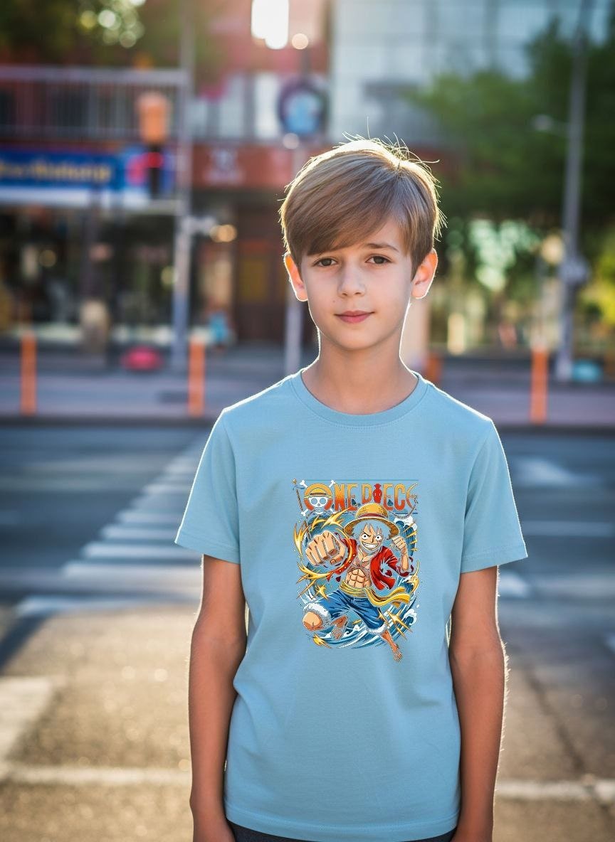 Футболка Mary Brand (134-152) 852 l.blue (лето)