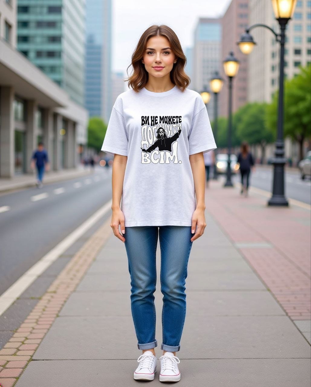 Футболка Mary Brand (44-50) 875 white (лето)