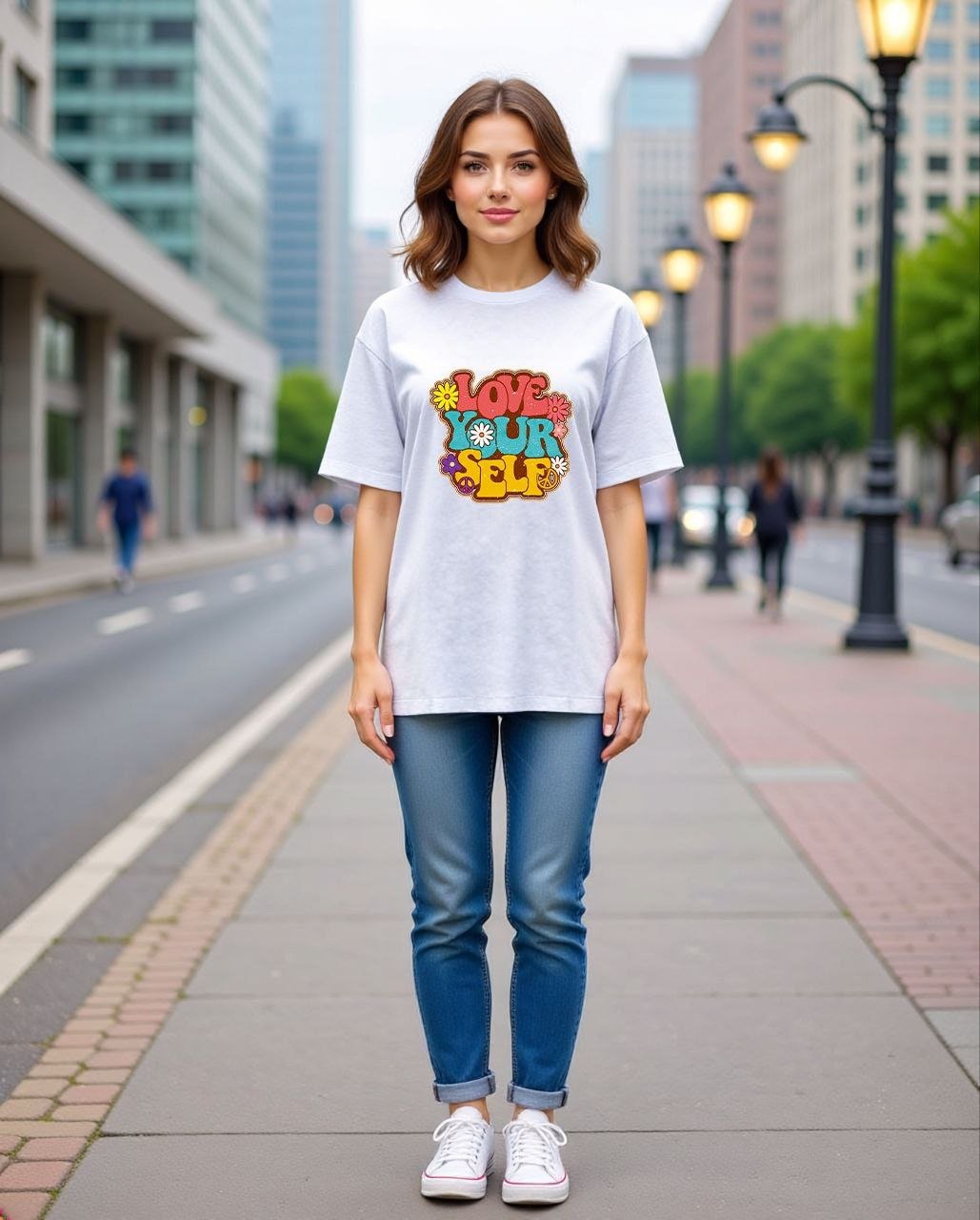 Футболка Mary Brand (44-50) 876 white (лето)