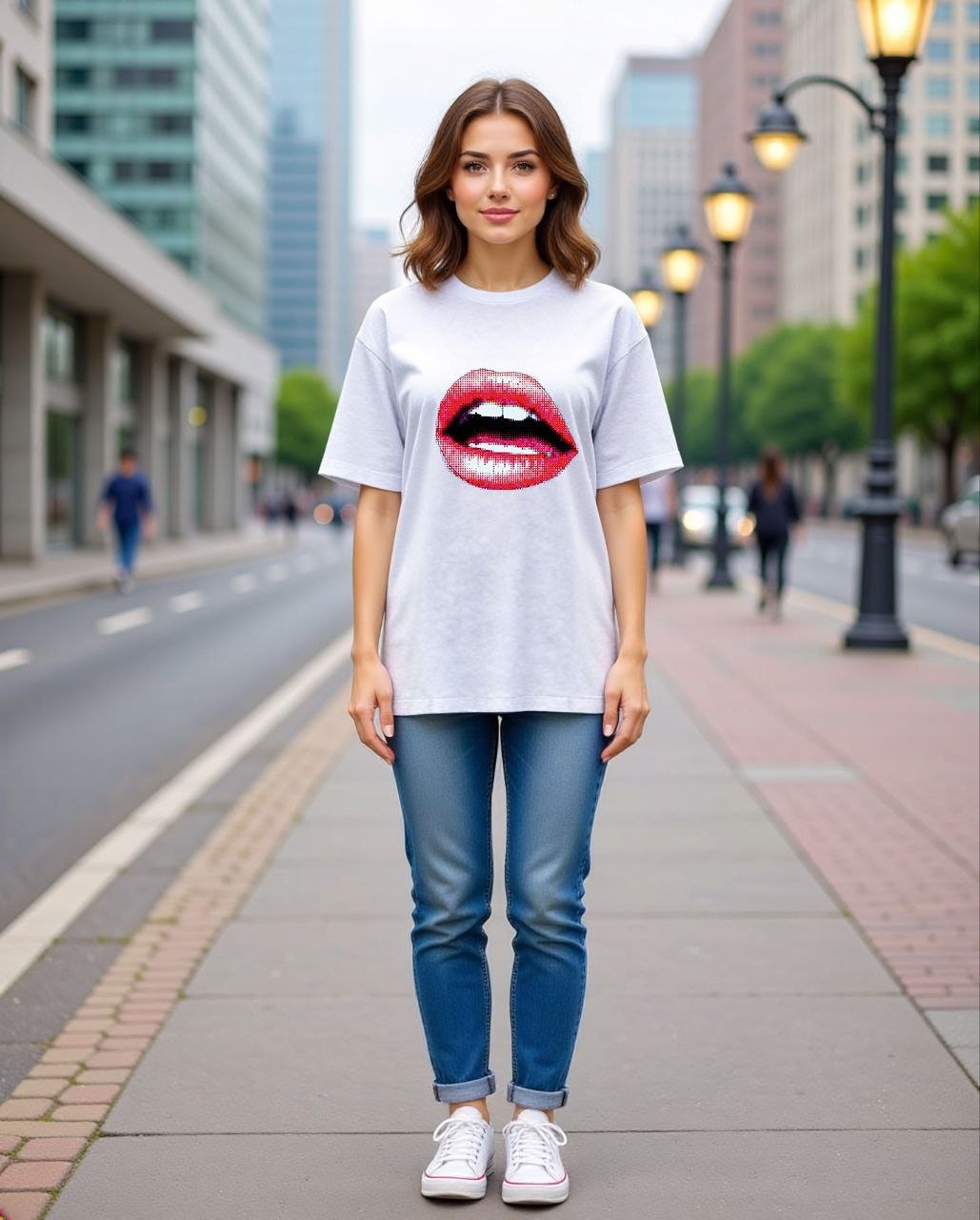 Футболка Mary Brand (44-50) 877 white (лето)