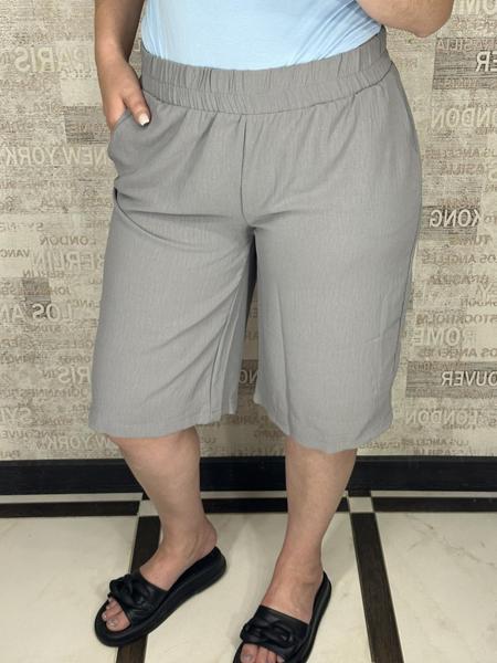 Шорты Valentina (48-58) 001 grey (лето)