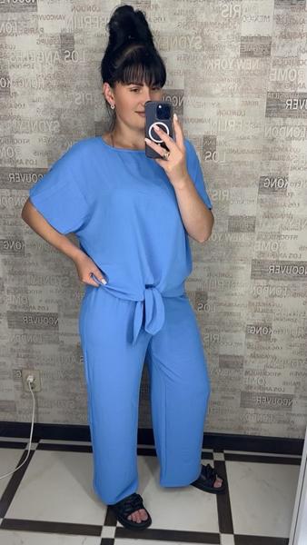 Костюм Valentina (50-56) 020 l.blue (лето)