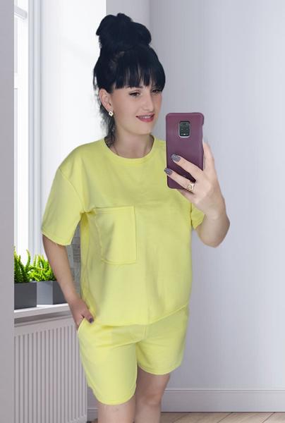 Костюм Valentina (42-50) 042 yellow (лето)