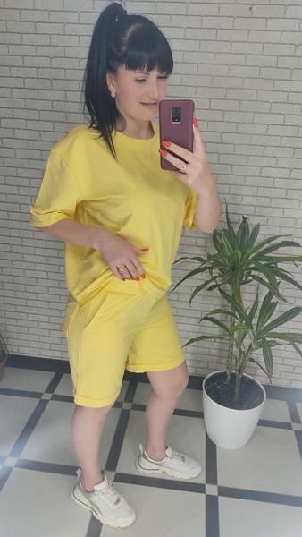 Костюм Valentina (48-56) 043-3 yellow (лето)