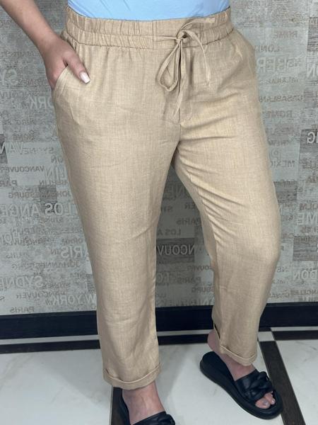 Штаны Valentina (42-56) 252 beige (деми)