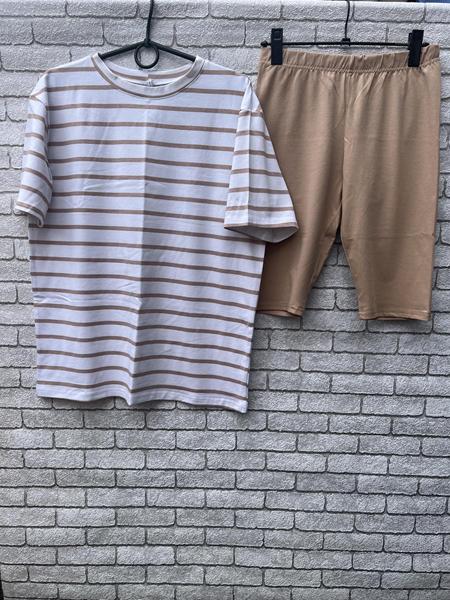 Костюм Valentina (42-56) VL143 beige (лето)