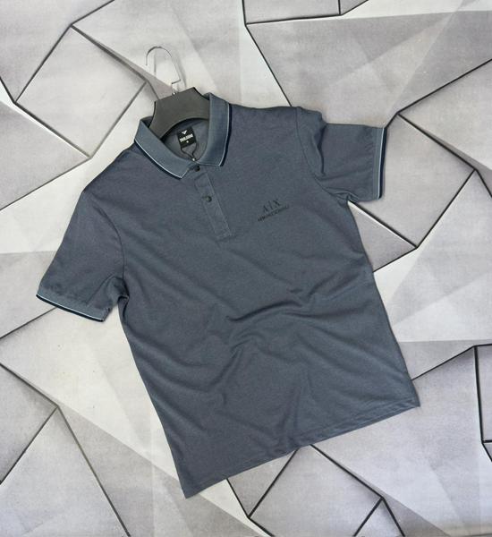 Футболка Rassul (S-2XL) 66938 grey (лето)