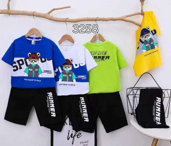 Костюм Фунтик (5-8) 3258 blue (лето)