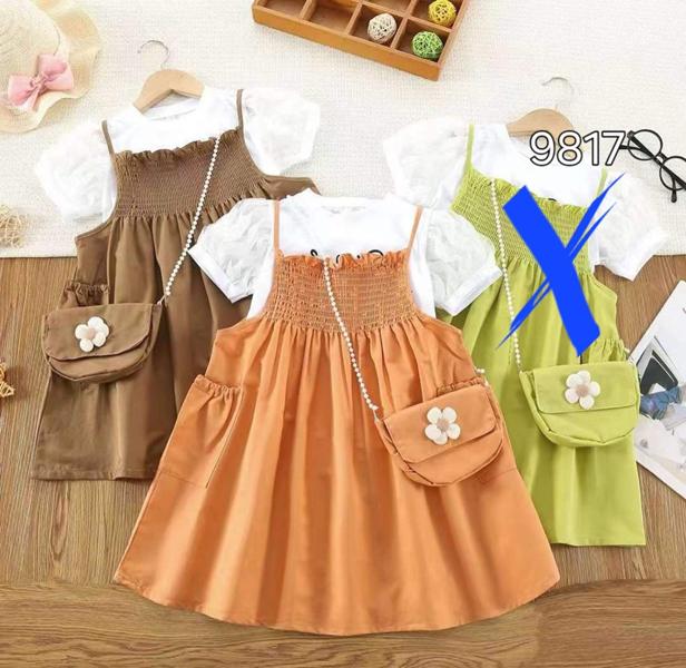 Комплект Фунтик (4-8) 9817 orange (лето)