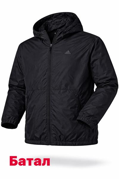 Ветровка Alex Clothes (2XL-6XL) 14153 black (деми)