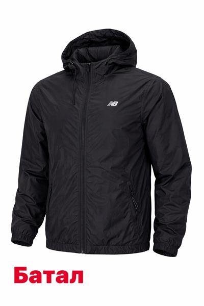 Ветровка Alex Clothes (2XL-6XL) 14154 black (деми)