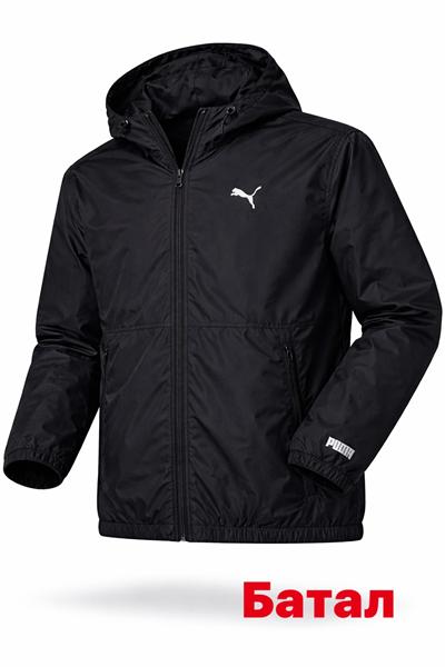 Ветровка Alex Clothes (2XL-6XL) 14156 black (деми)