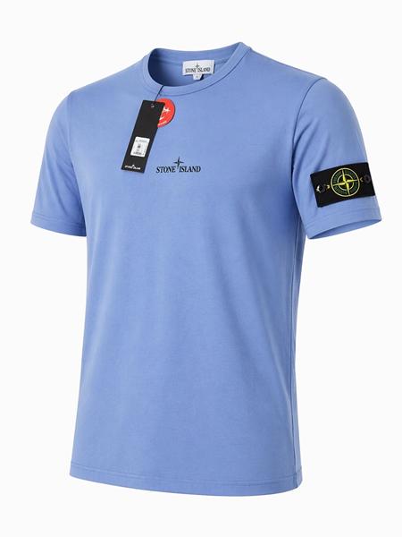 Футболка Alex Clothes (S-2XL) 14201 l.blue (лето)