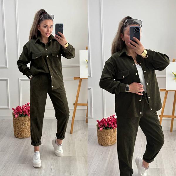 Костюм Alisa Brand (42-52) 1002 khaki (деми)