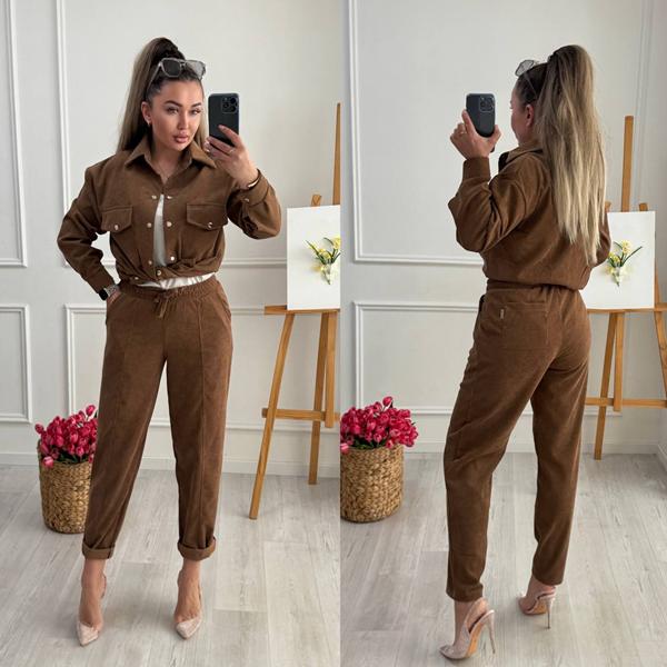 Костюм Alisa Brand (42-52) 1002 l.brown (деми)