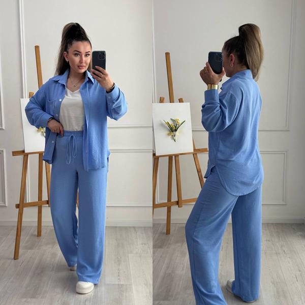 Костюм Alisa Brand (42-52) 101 l.blue (деми)