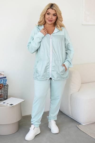 Костюм спорт Style Nadezhda (50-64) 1015 mint (деми)