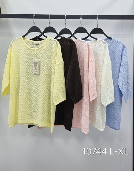 Футболка Style Nadezhda (L-XL) 10744 brown (лето)