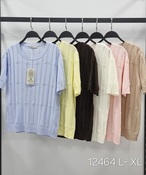 Футболка Style Nadezhda (L-XL) 12464 brown (лето)