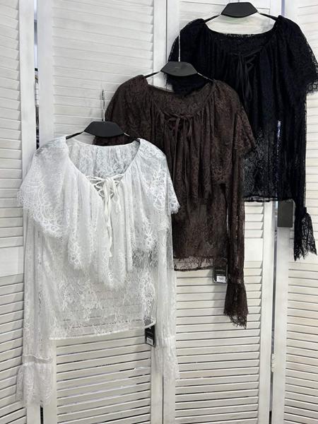 Блузка Style Nadezhda (one size) 160 black (лето)