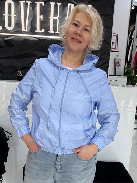 Ветровка Style Nadezhda (S-L) 1666 l.blue (деми)
