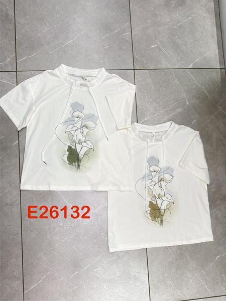 Футболка Style Nadezhda (XL-6XL) 26132 white-green (лето)