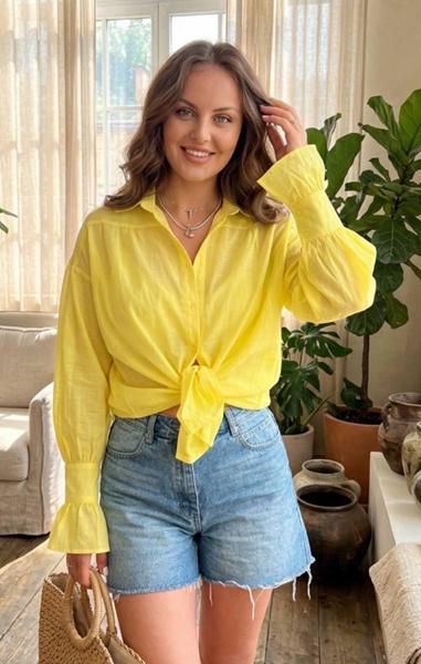 Рубашка Style Nadezhda (one size) 2676 yellow (деми)