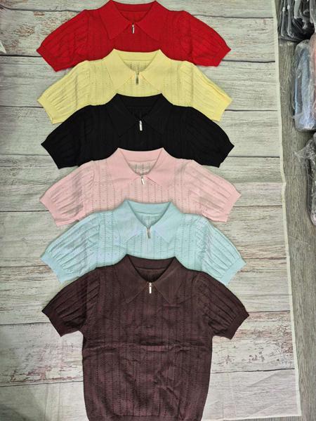 Футболка Style Nadezhda (40-46) 6776 yellow (лето)