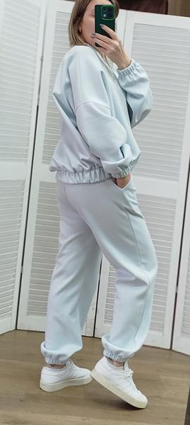 Костюм спорт Style Nadezhda (S-M) 88333 l.blue (деми)