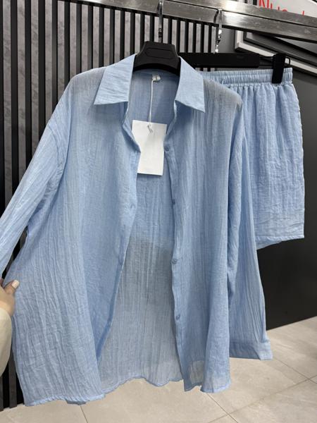 Костюм Style Nadezhda (40-46) SN627 l.blue (лето)