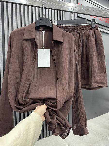 Костюм Style Nadezhda (40-46) SN630 brown (лето)