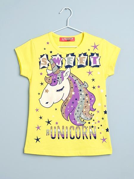 Футболка Dino (3-7) DN528 yellow (лето)