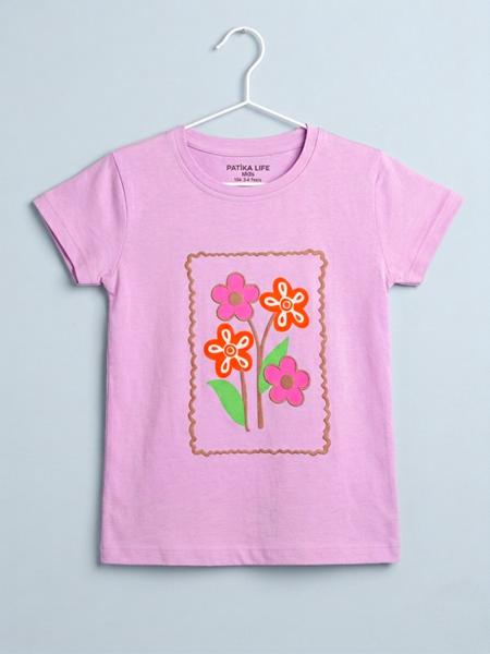 Футболка Dino (4-8) DN535 pink (лето)