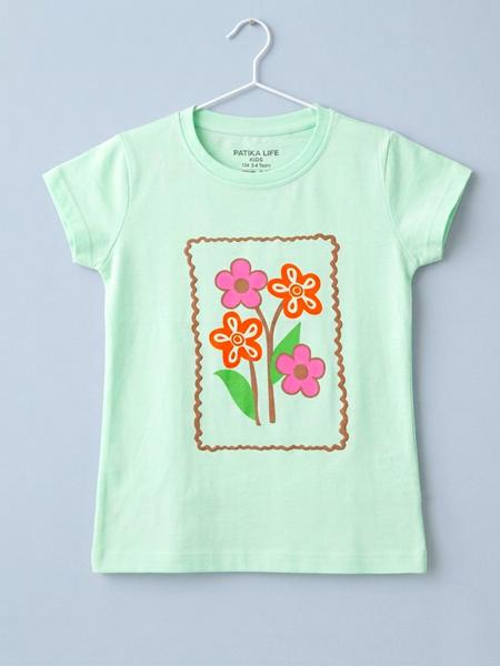 Футболка Dino (4-8) DN539 l.green (лето)