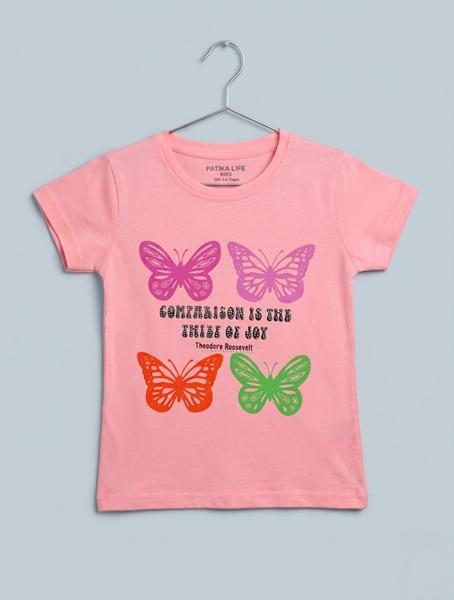 Футболка Dino (4-8) DN544 pink (лето)