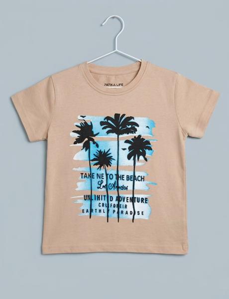 Футболка Dino (4-8) DN560 beige (лето)