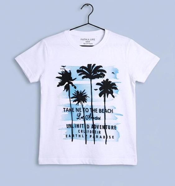 Футболка Dino (4-8) DN562 white (лето)